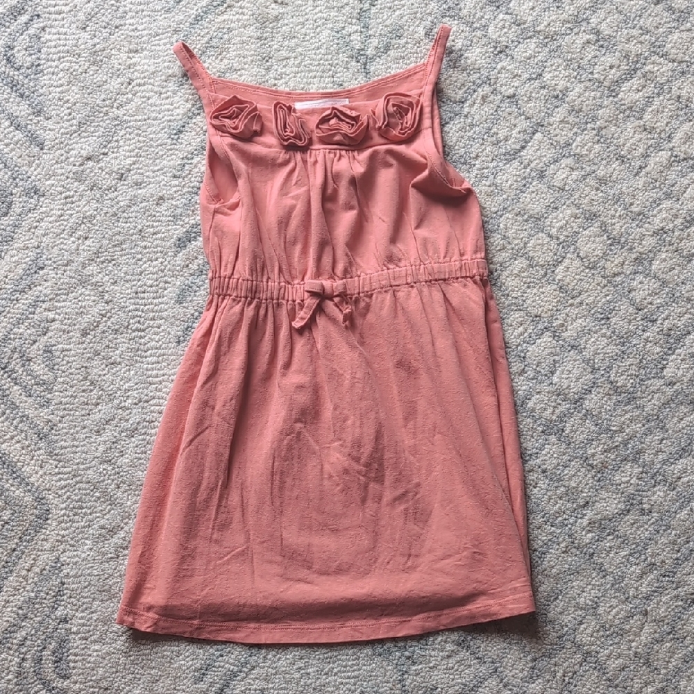 Janie and Jack Coral Ruffle Dress
